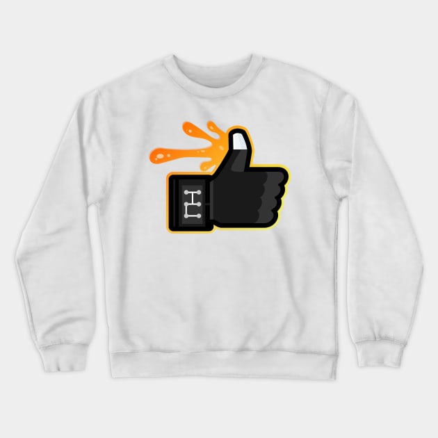 FB x GB (GB16 Slimed) Crewneck Sweatshirt by BtnkDRMS